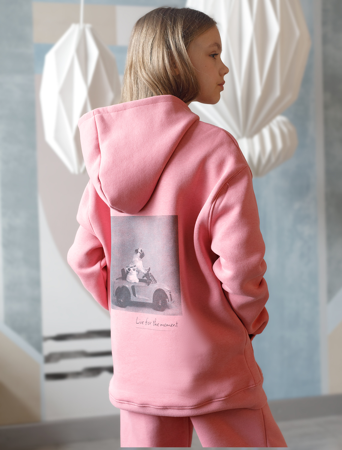 картинка Джемпер для девочки розовый от магазина Одежда+