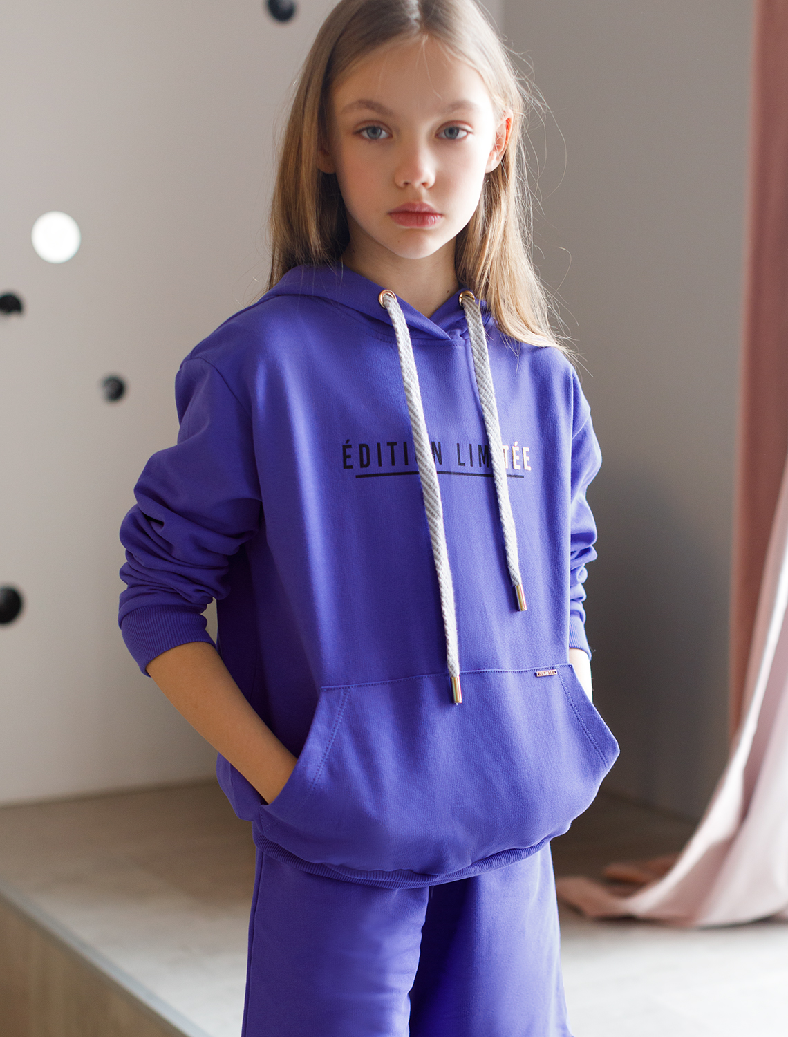 картинка Джемпер для девочки лаванда магазин Одежда+ являющийся официальным дистрибьютором в России 